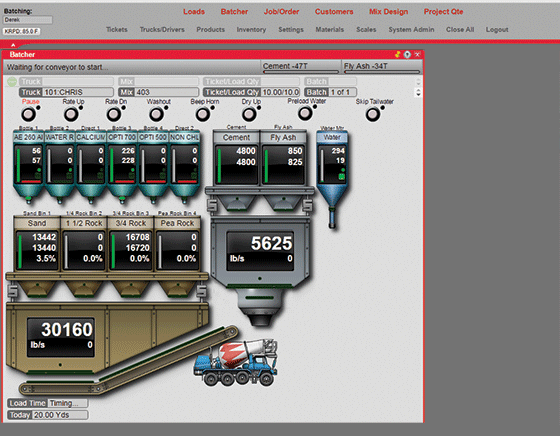 CB-3 Concrete Batch Controller - Imagen 3