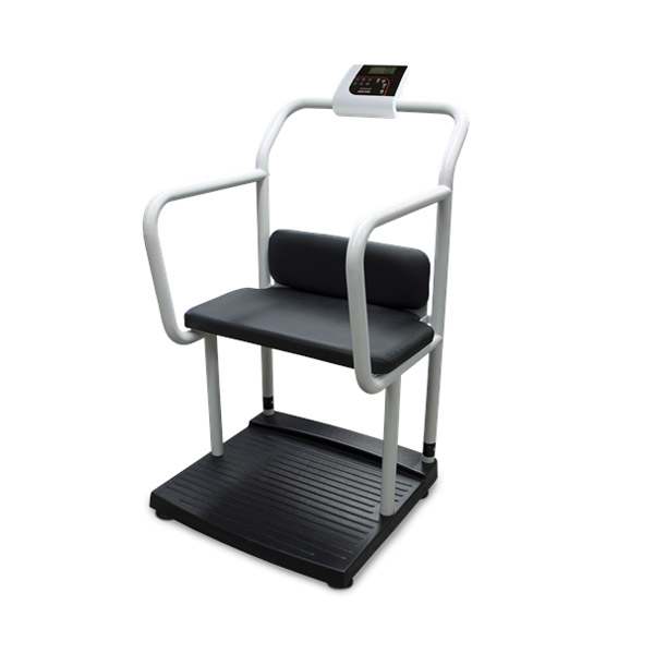 250 10 4 Bariatric Scale with Handrail and Chair Seat