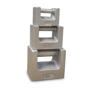 Cast Iron Test Weights Grip Handle and Nesting Slab
