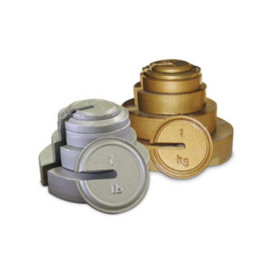 Cast Iron Test Weights Slotted Interlocking and Hanger