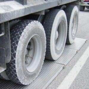 Balanza camionera de ejes para pesaje estático